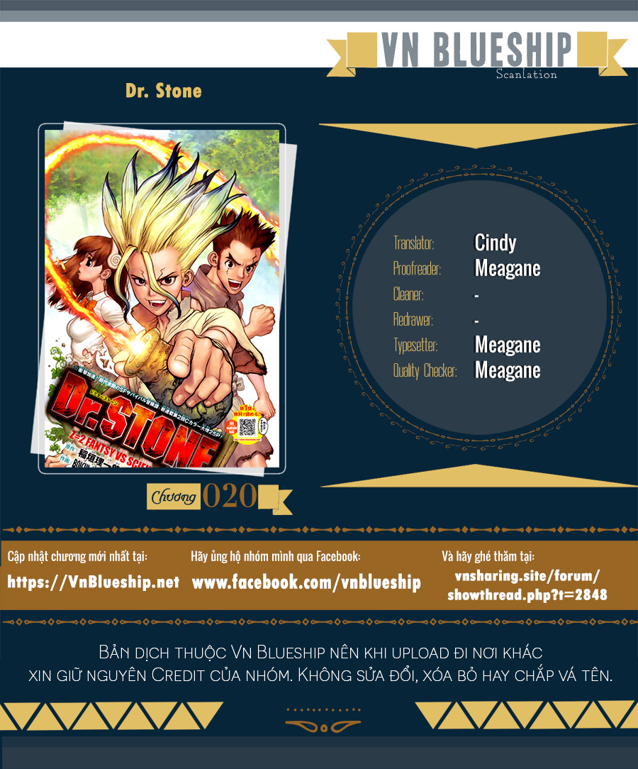 Dr.stone - Chương 20 - Trang 1