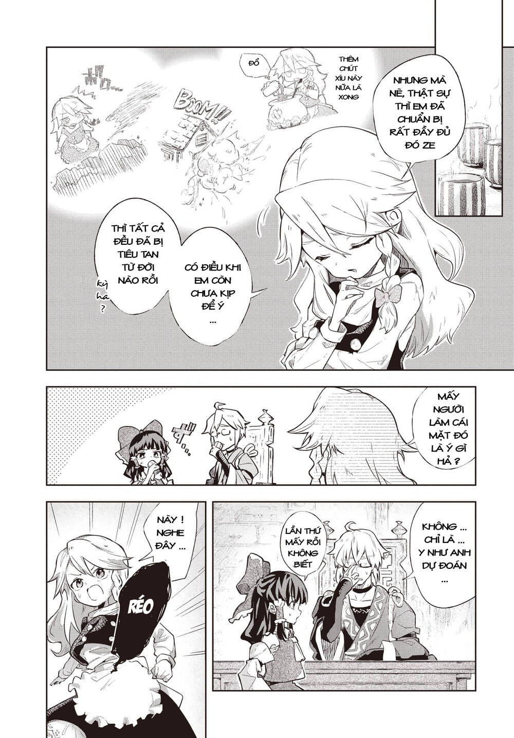 Harapeko - Bữa Tối Phước Lành Của Một Marisa Sắp Chết Đói - Chương 1 - Trang 4