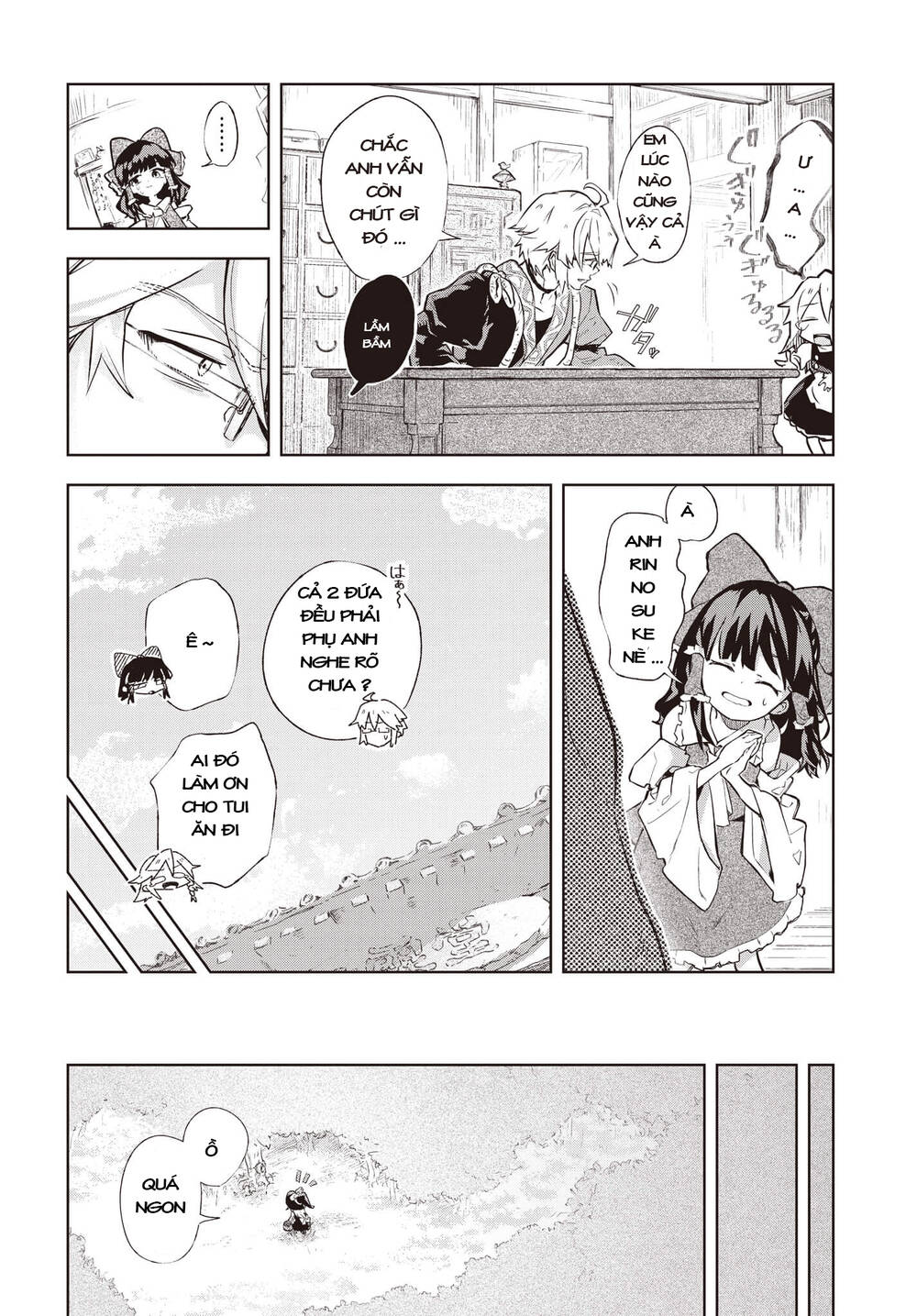 Harapeko - Bữa Tối Phước Lành Của Một Marisa Sắp Chết Đói - Chương 1 - Trang 5