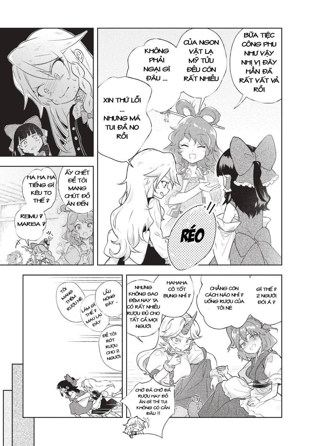 Harapeko - Bữa Tối Phước Lành Của Một Marisa Sắp Chết Đói - Chương 2 - Trang 11
