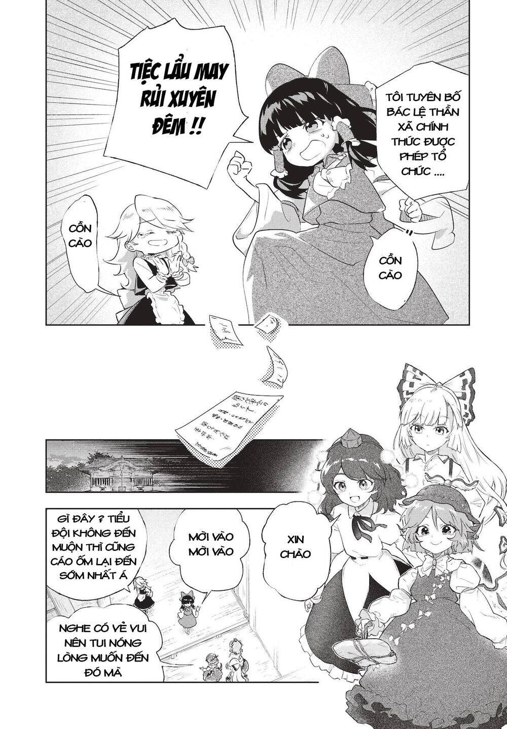 Harapeko - Bữa Tối Phước Lành Của Một Marisa Sắp Chết Đói - Chương 2 - Trang 4