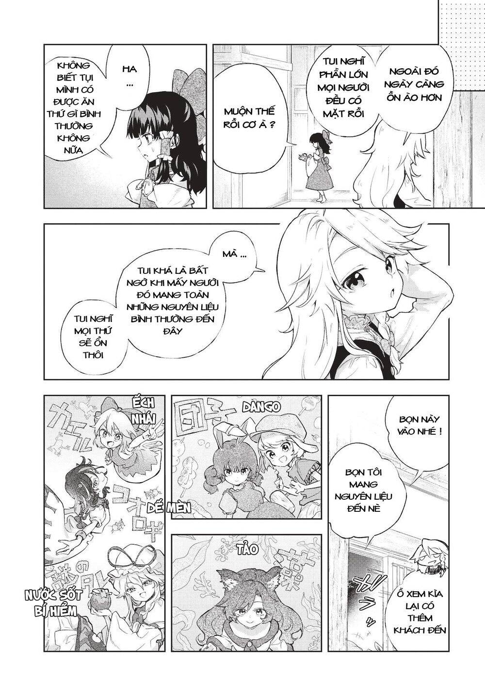 Harapeko - Bữa Tối Phước Lành Của Một Marisa Sắp Chết Đói - Chương 2 - Trang 6