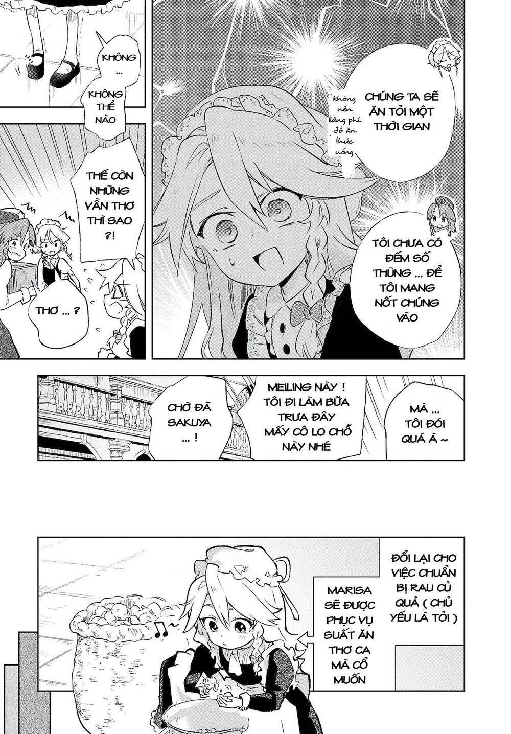 Harapeko - Bữa Tối Phước Lành Của Một Marisa Sắp Chết Đói - Chương 3 - Trang 7