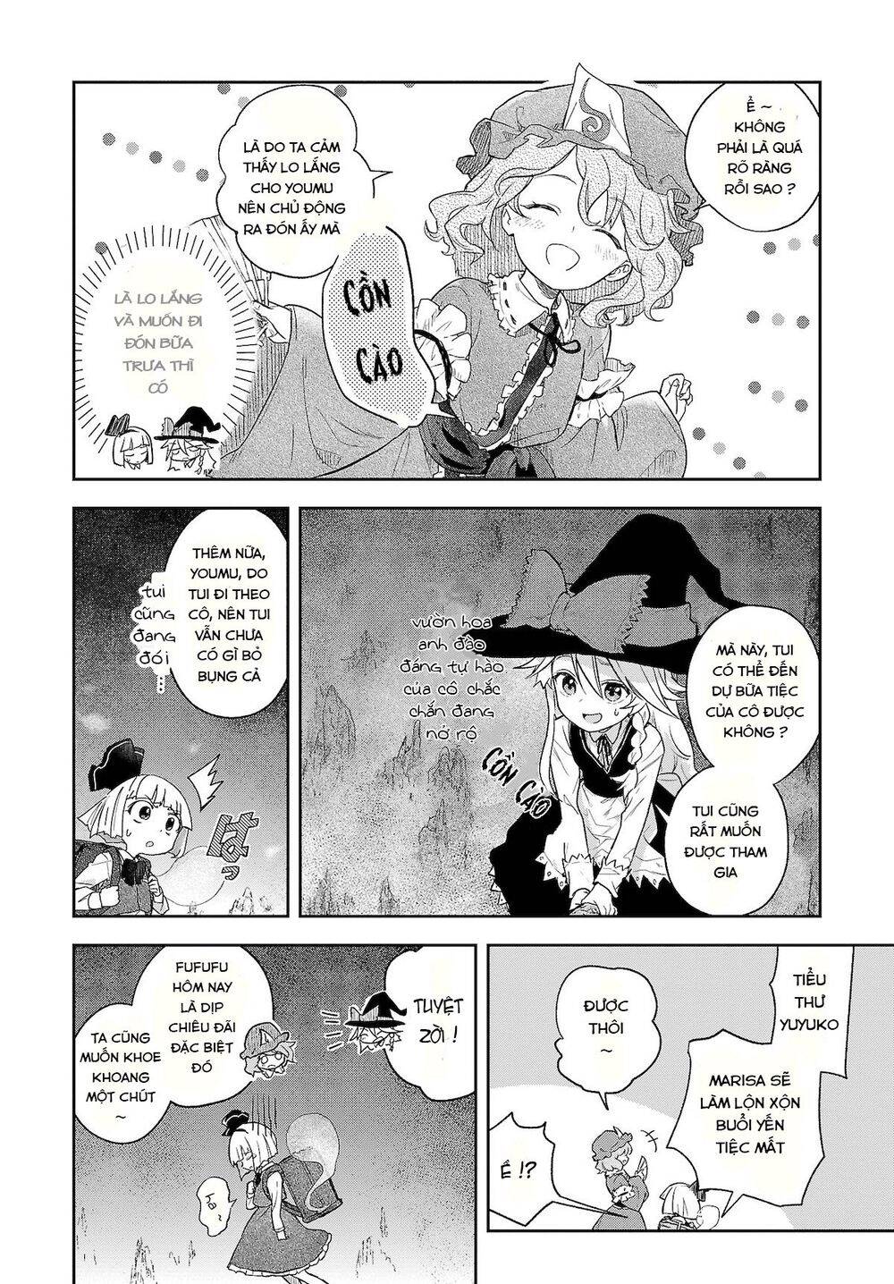 Harapeko - Bữa Tối Phước Lành Của Một Marisa Sắp Chết Đói - Chương 5 - Trang 7