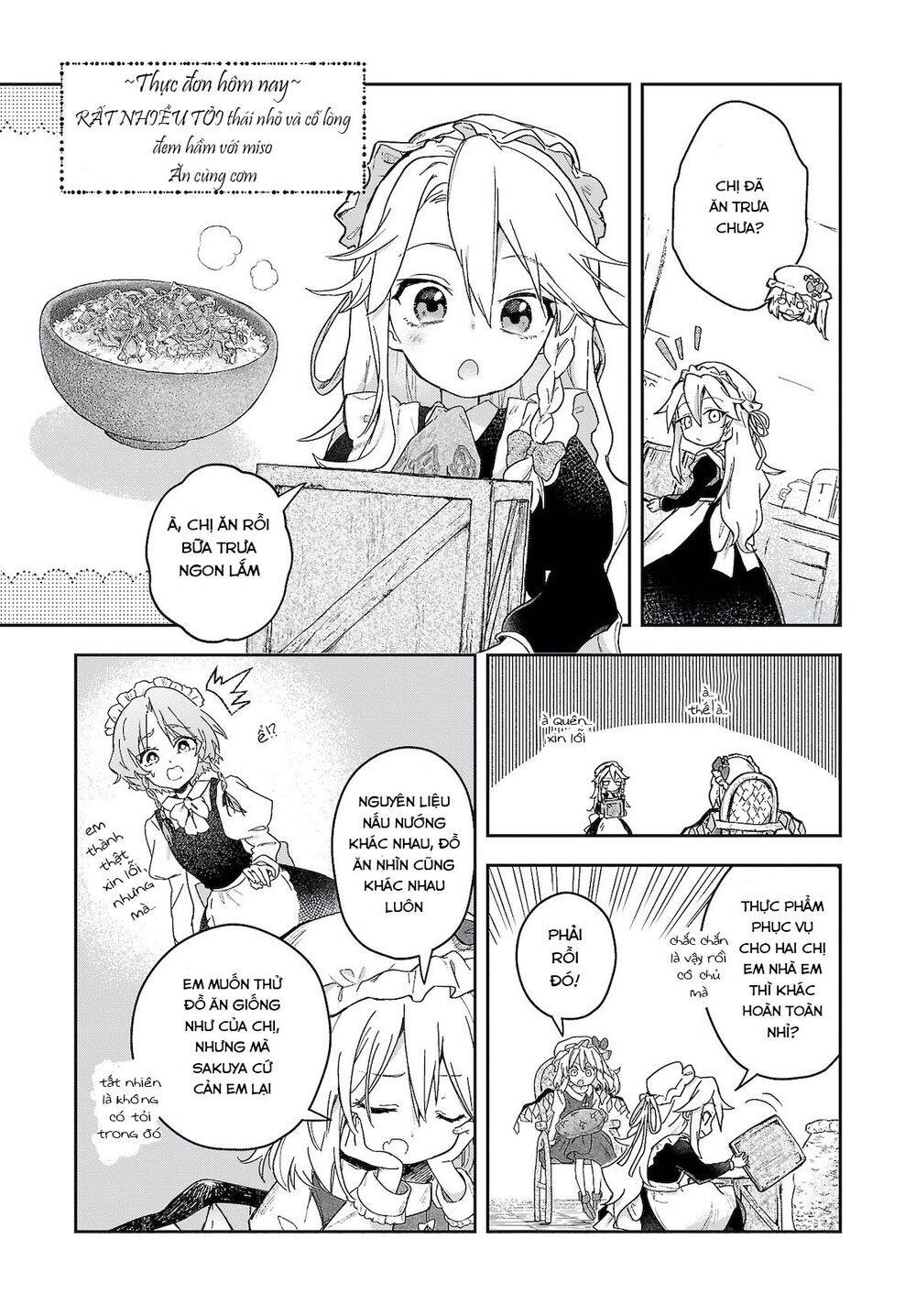 Harapeko - Bữa Tối Phước Lành Của Một Marisa Sắp Chết Đói - Chương 7 - Trang 18