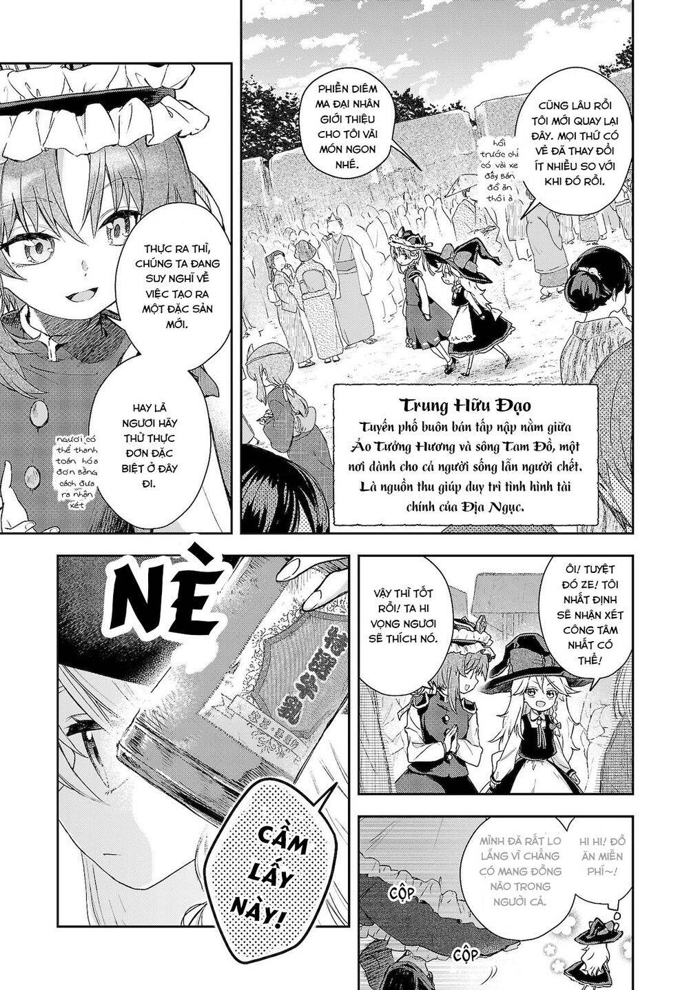 Harapeko - Bữa Tối Phước Lành Của Một Marisa Sắp Chết Đói - Chương 8 - Trang 5