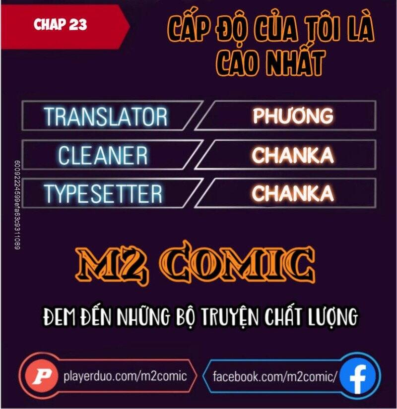 Cấp Độ Của Tôi Là Cao Nhất - Chương 23 - Trang 2