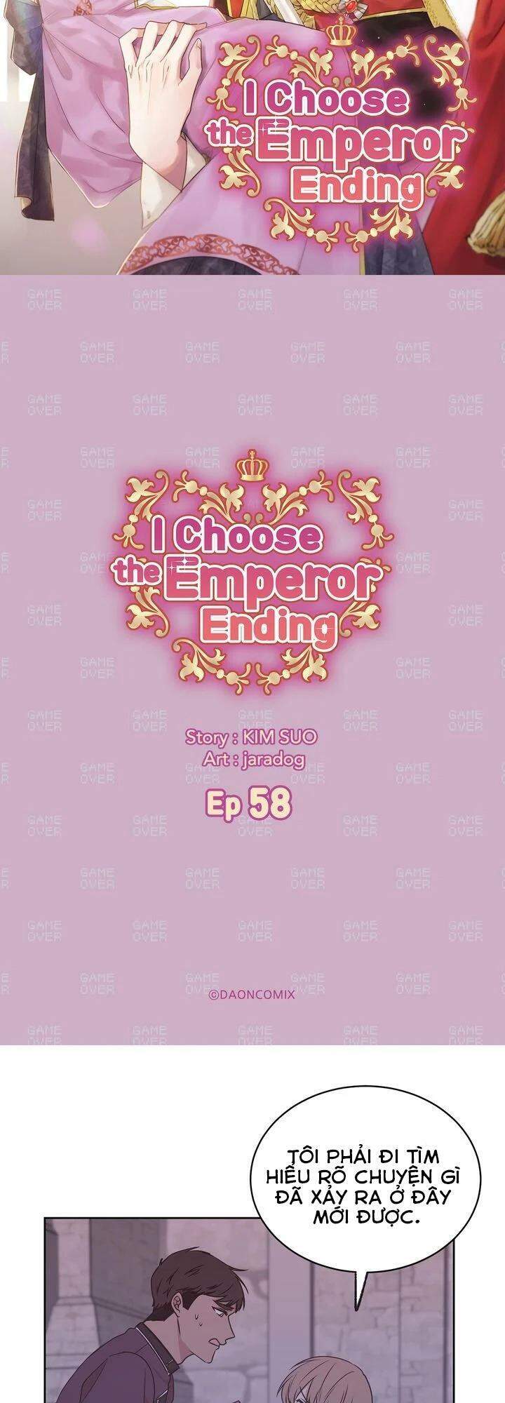 Tôi Sẽ Đi Đến Cùng Với Hoàng Đế - Chương 58 - Trang 3