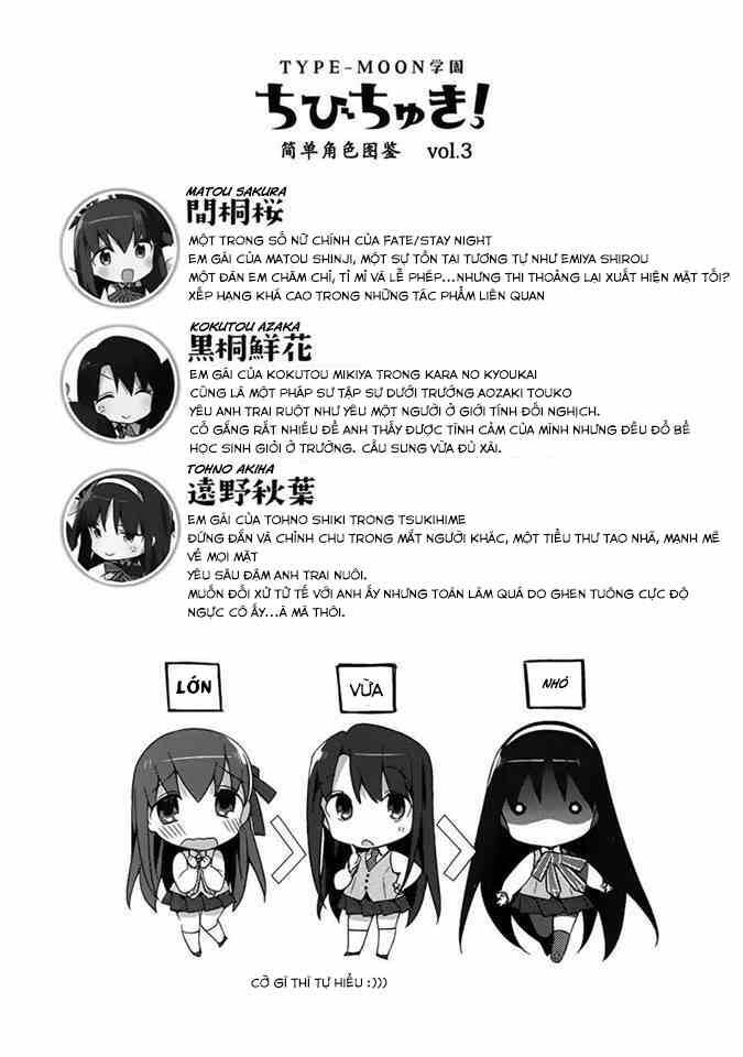 Type-Moon Gakuen - Chibi Chuki! - Chương 2 - Trang 18