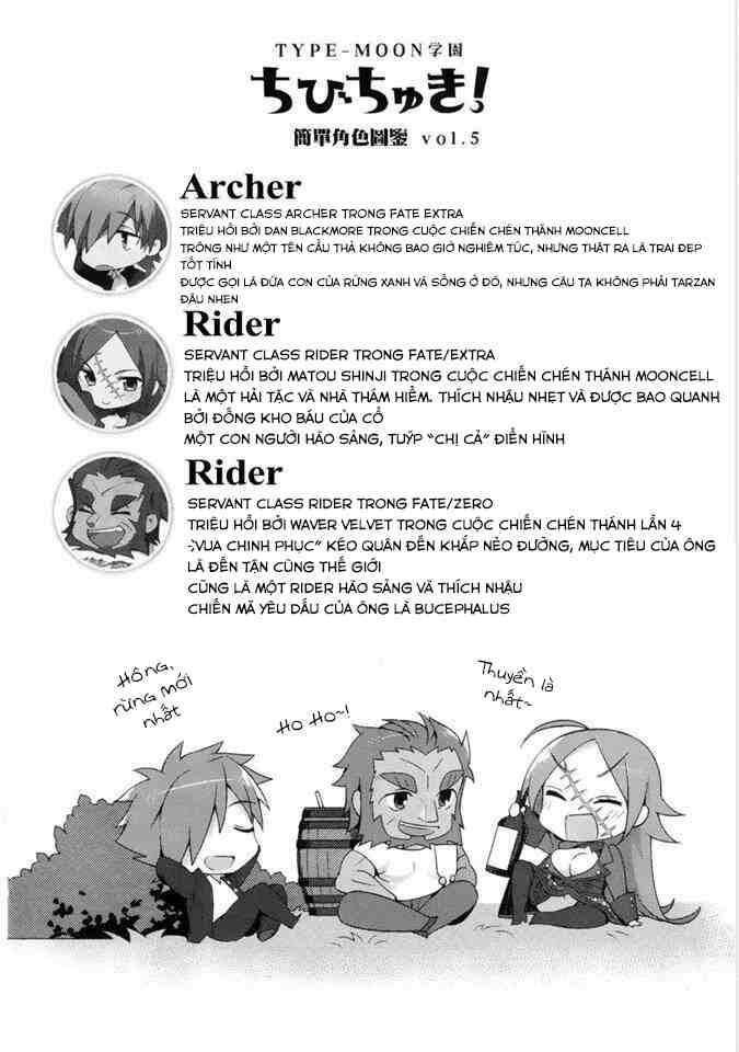 Type-Moon Gakuen - Chibi Chuki! - Chương 4 - Trang 19