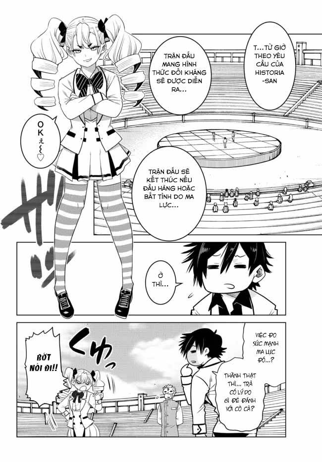 Anh Hùng Mạnh Nhất Lịch Sử Chuyển Sinh Và Vô Tình Trở Nên Vô Dịch Ở Học Viện - Chương 2.3 - Trang 4