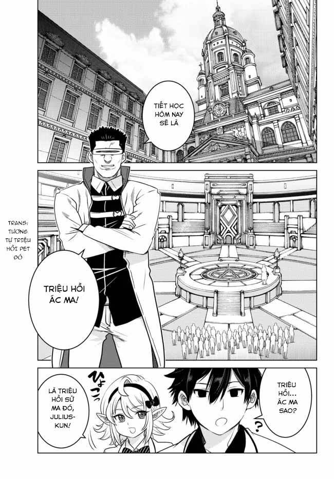 Anh Hùng Mạnh Nhất Lịch Sử Chuyển Sinh Và Vô Tình Trở Nên Vô Dịch Ở Học Viện - Chương 3.2 - Trang 8