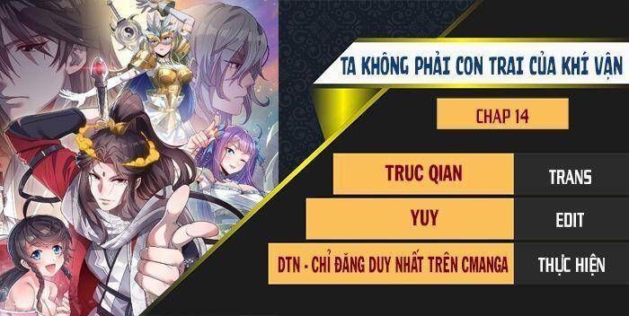 Ta Đích Thật Không Phải Con Trai Khí Vận - Chương 14 - Trang 1