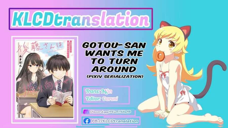 Gotou-San Wa Furimukasetai! - Chương 8 - Trang 1