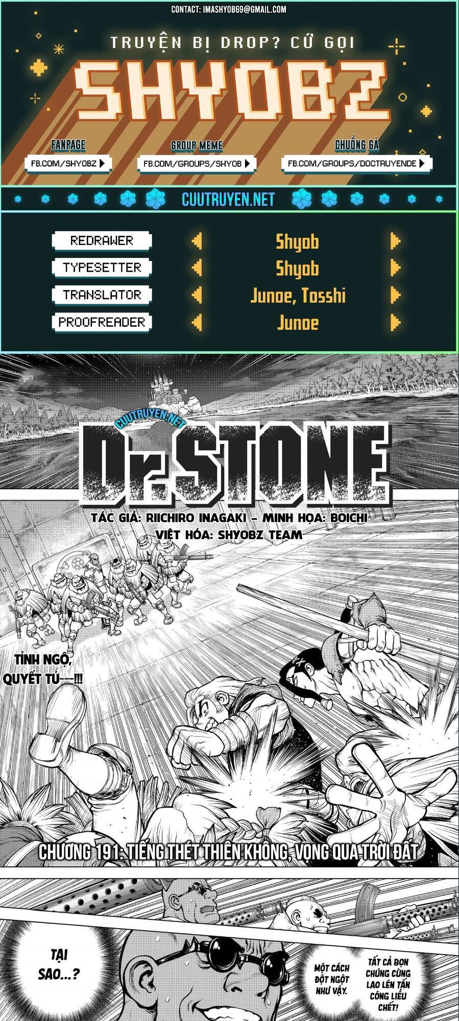 Dr.stone - Chương 191 - Trang 1