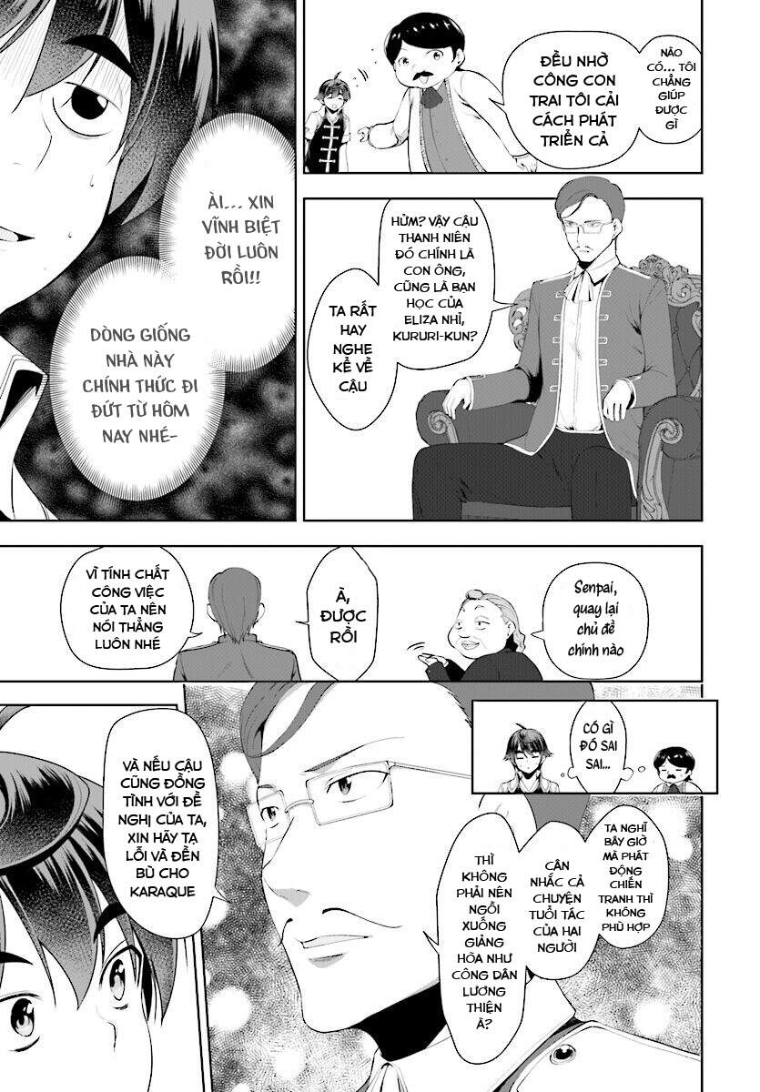 Botsuraku Youtei Nanode, Kajishokunin Wo Mezasu - Chương 18 - Trang 21