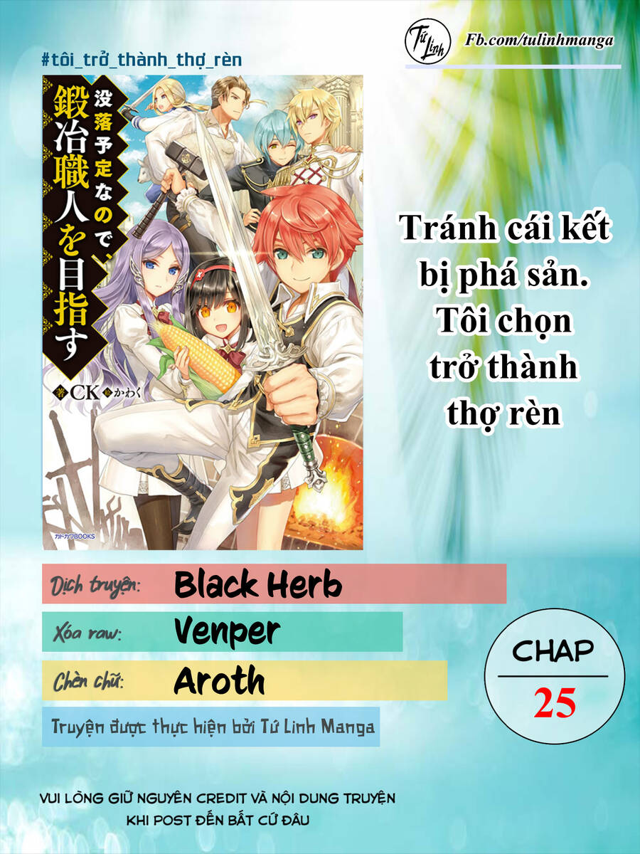 Botsuraku Youtei Nanode, Kajishokunin Wo Mezasu - Chương 25 - Trang 2