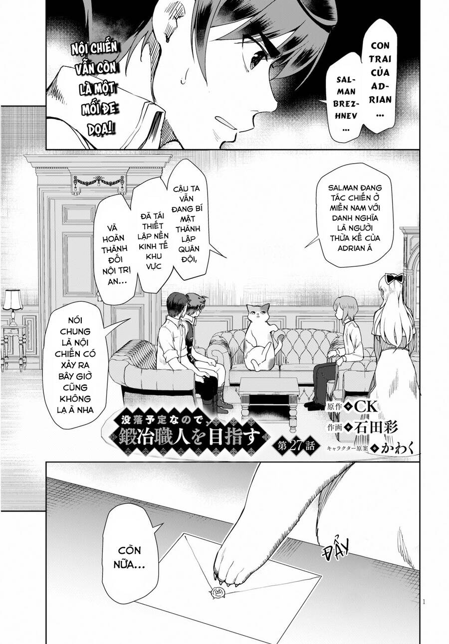 Botsuraku Youtei Nanode, Kajishokunin Wo Mezasu - Chương 27 - Trang 4