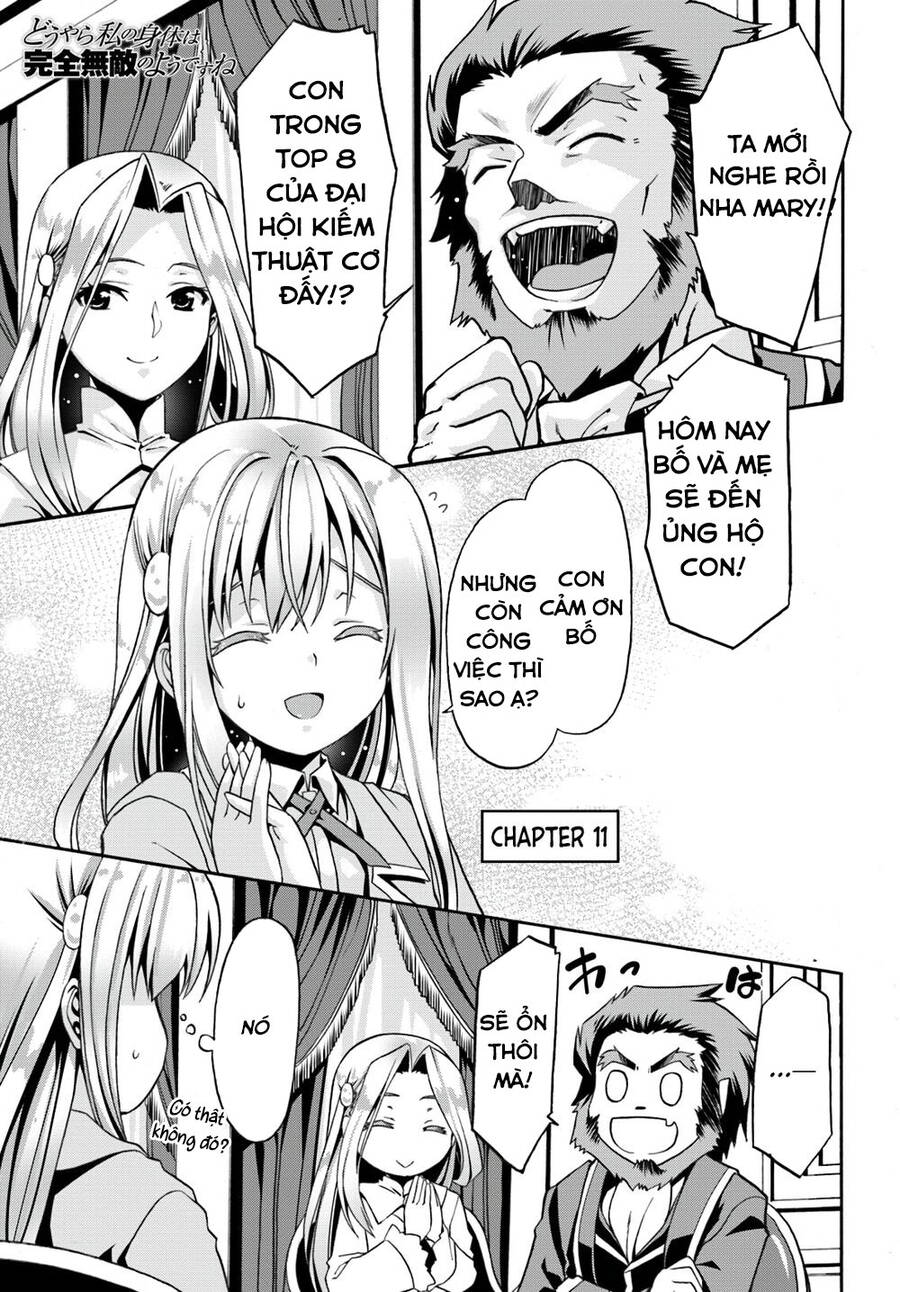 Douyara Watashi No Karada Wa Kanzen Muteki No You Desu Ne - Chương 11.1 - Trang 2