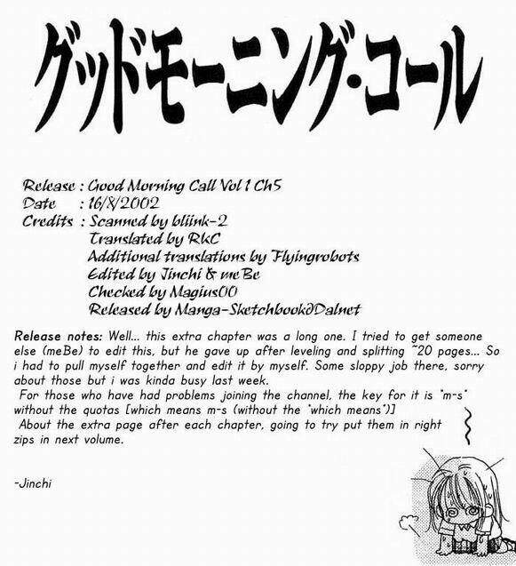 Lời Chào Ban Mai - Chương 5 - Trang 1