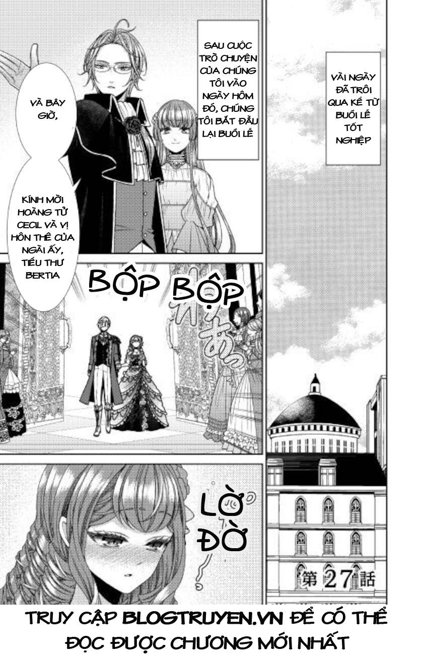 Nhật Kí Theo Dõi Vị Hôn Thê Tự Nhận Mình Là Nữ Phụ Phản Diện - Chương 27 - Trang 4