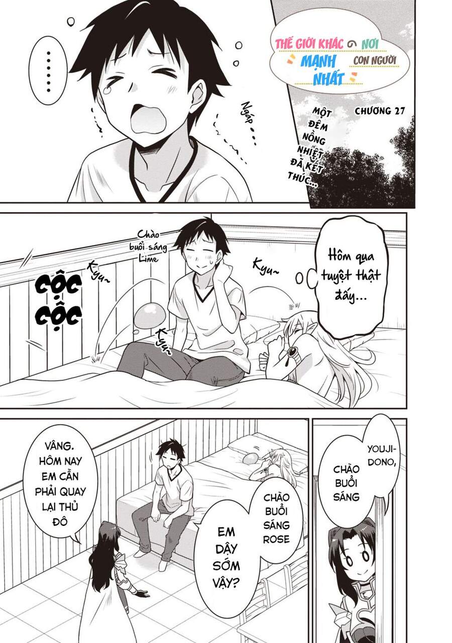 Một Thế Giới Khác Nơi Con Người Mạnh Nhất - Chương 27 - Trang 2