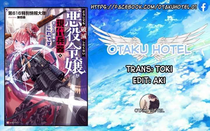 The Villainess Will Crush Her Destruction End Through Modern Firepower - Chương 26 - Trang 1