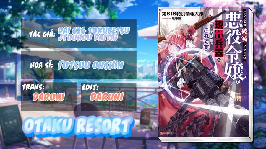 The Villainess Will Crush Her Destruction End Through Modern Firepower - Chương 27 - Trang 1