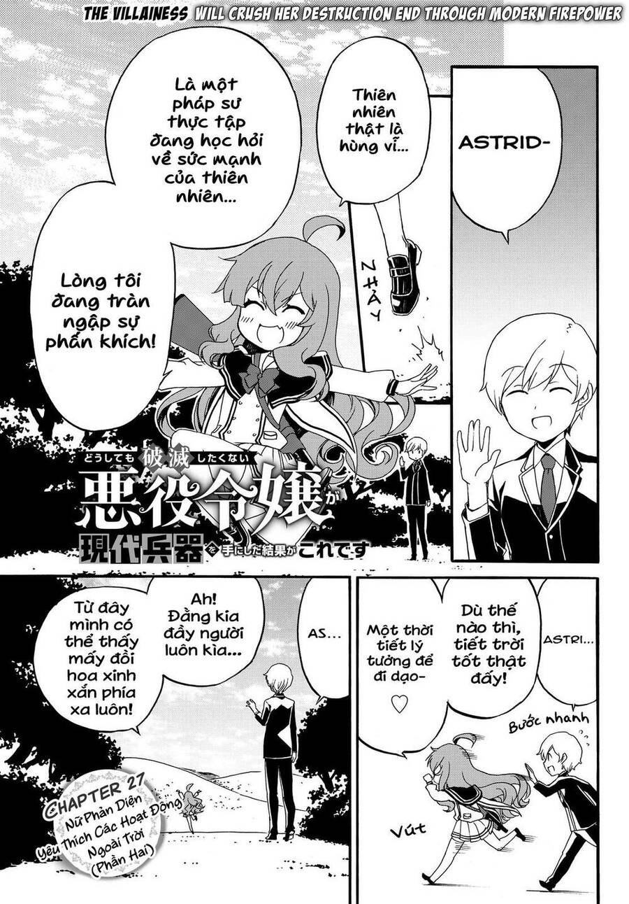 The Villainess Will Crush Her Destruction End Through Modern Firepower - Chương 27 - Trang 4