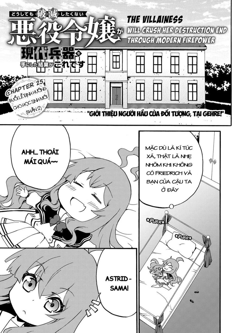 The Villainess Will Crush Her Destruction End Through Modern Firepower - Chương 25 - Trang 3