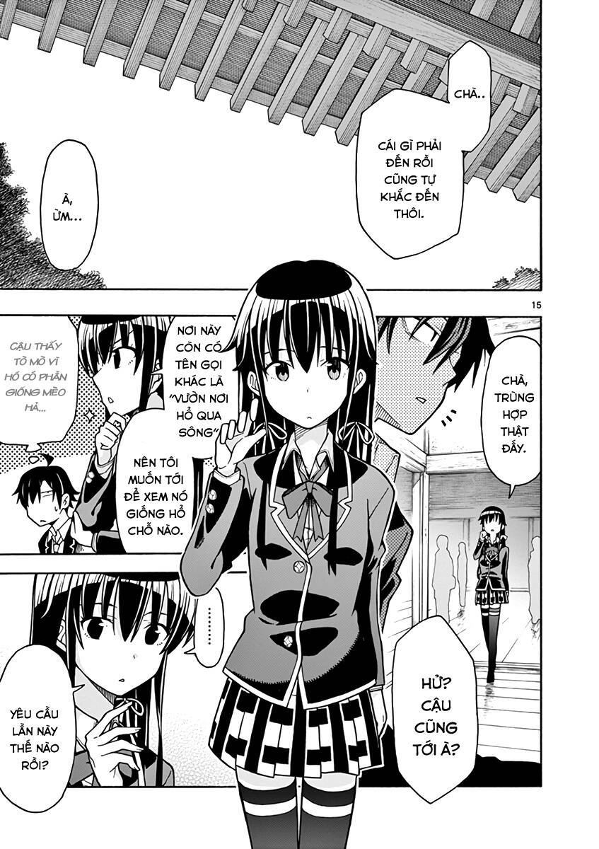 Yahari Ore No Seishun Rabukome Wa Machigatte Iru. @ Comic - Chương 52 - Trang 15