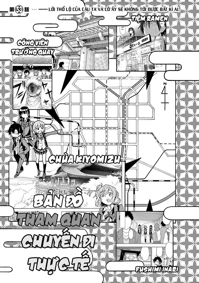 Yahari Ore No Seishun Rabukome Wa Machigatte Iru. @ Comic - Chương 53 - Trang 3