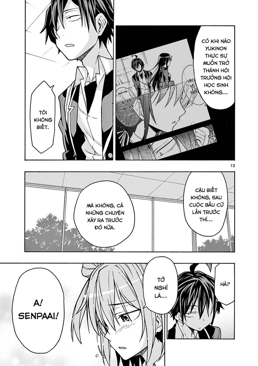 Yahari Ore No Seishun Rabukome Wa Machigatte Iru. @ Comic - Chương 59 - Trang 12