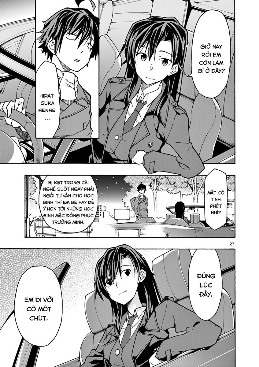 Yahari Ore No Seishun Rabukome Wa Machigatte Iru. @ Comic - Chương 62 - Trang 27