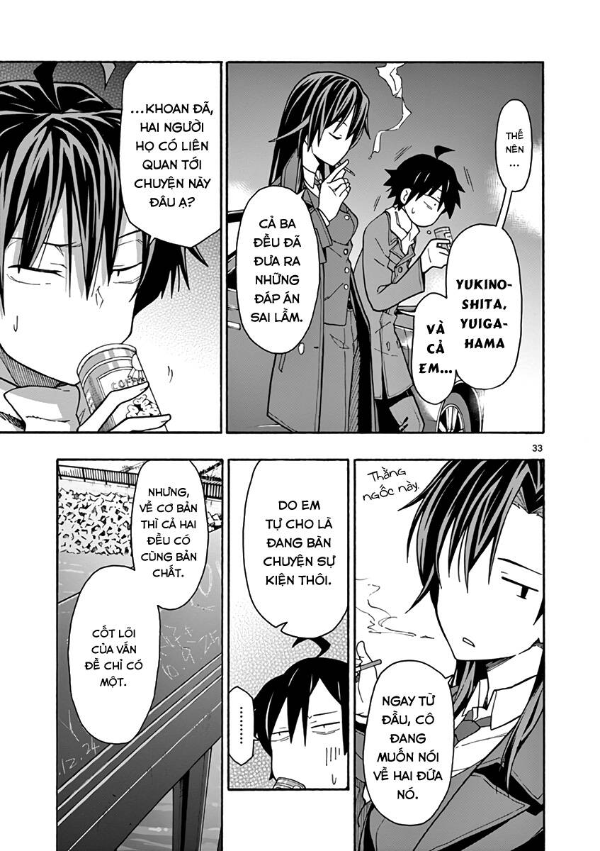 Yahari Ore No Seishun Rabukome Wa Machigatte Iru. @ Comic - Chương 62 - Trang 33