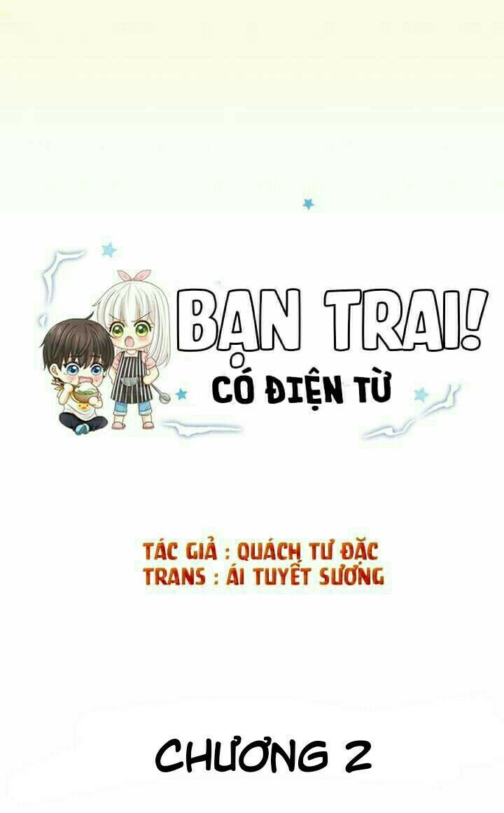 Nhân Loại Mới! Bạn Trai Bị Rò Điện - Chương 2 - Trang 1