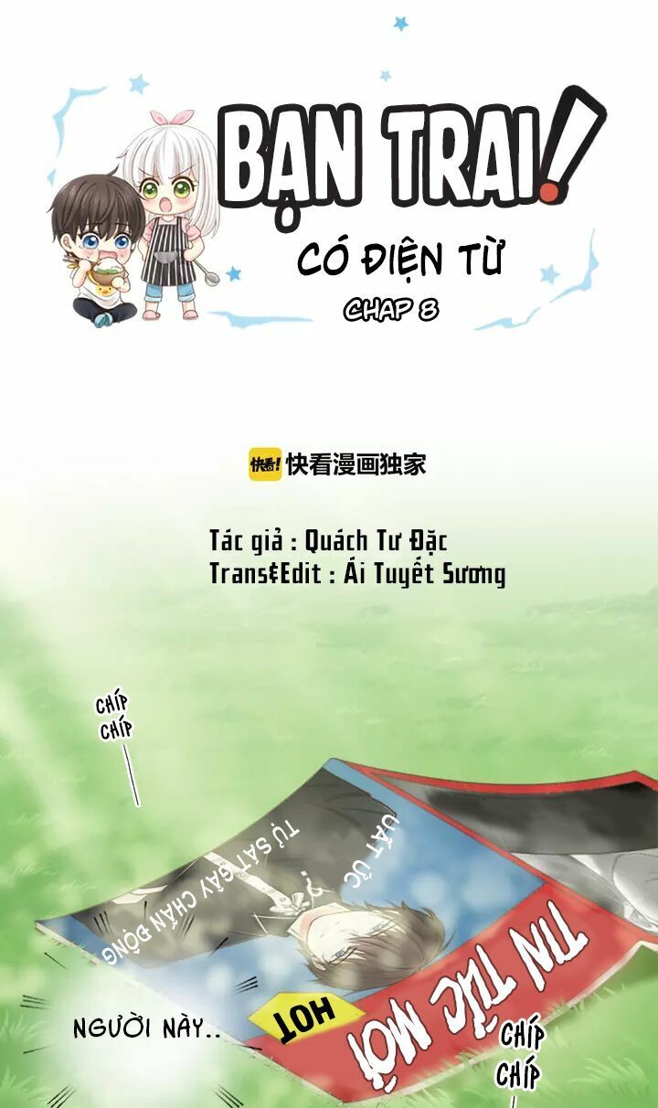 Nhân Loại Mới! Bạn Trai Bị Rò Điện - Chương 8 - Trang 1