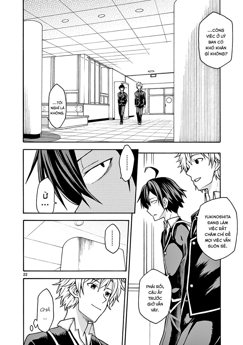 Yahari Ore No Seishun Rabukome Wa Machigatte Iru. @ Comic - Chương 37 - Trang 22
