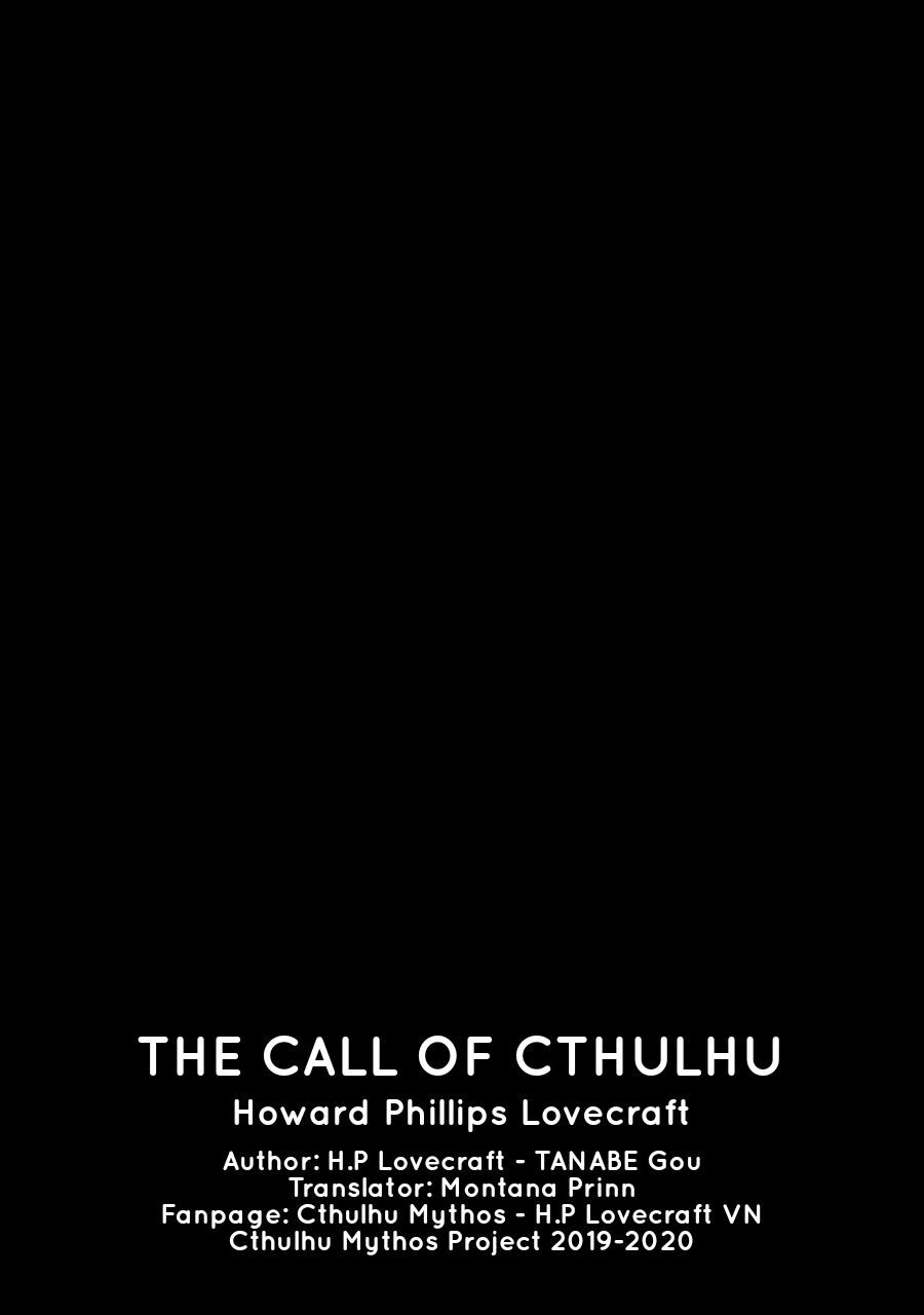 The Call Of Cthulhu - Chương 7 - Trang 33