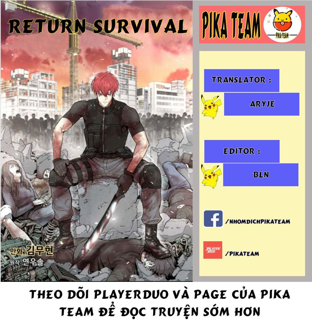 Return Survival - Chương 3 - Trang 1