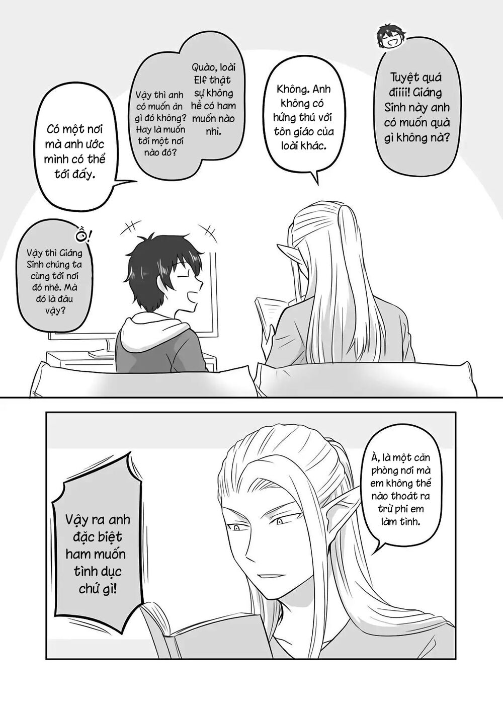 Elf Boyfriend And Boyish Girlfriend - Chương 0.3 - Trang 1