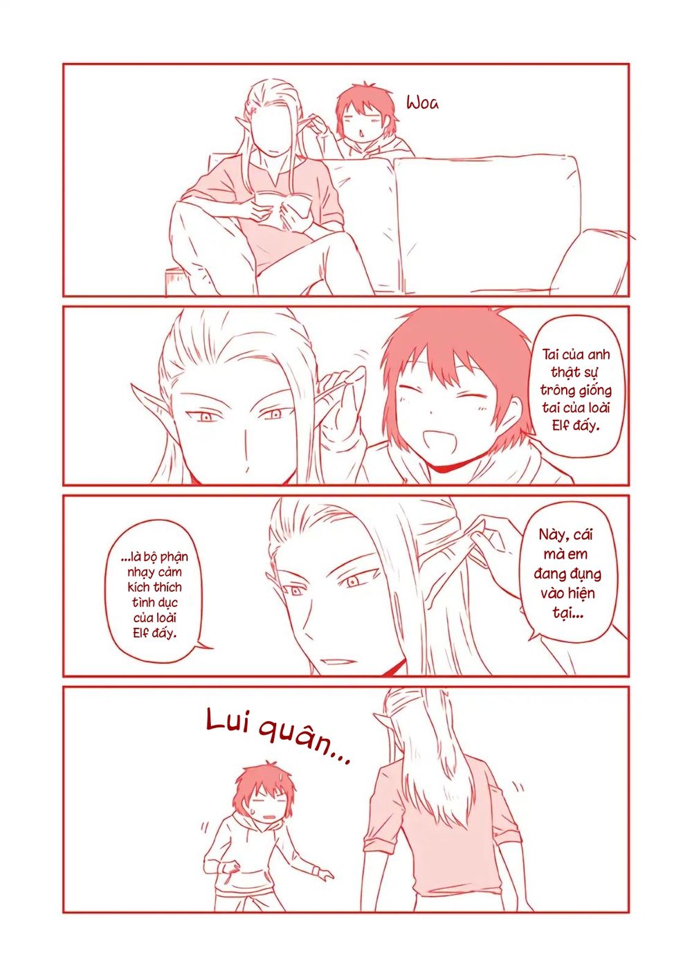 Elf Boyfriend And Boyish Girlfriend - Chương 0.1 - Trang 1