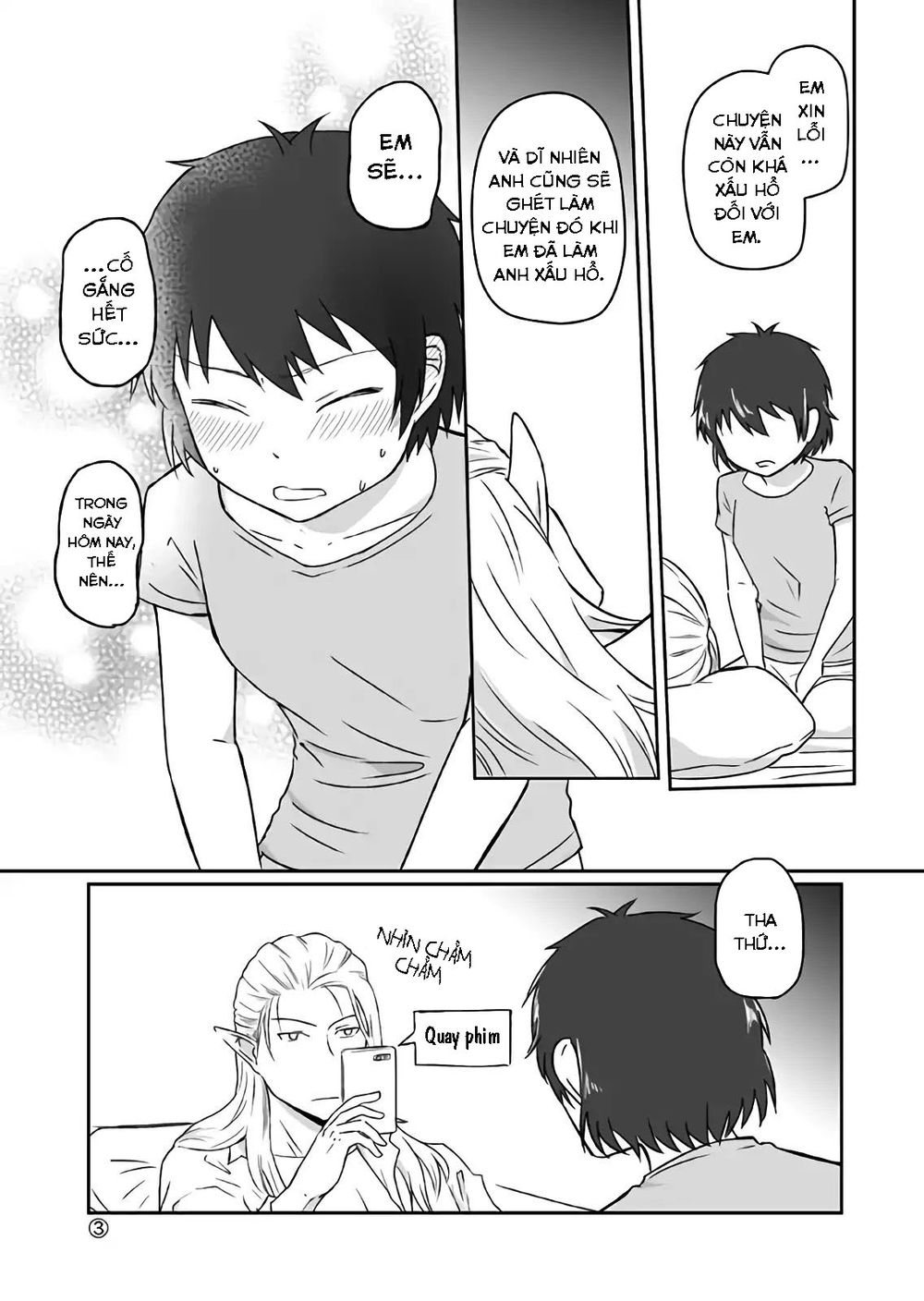 Elf Boyfriend And Boyish Girlfriend - Chương 3 - Trang 3