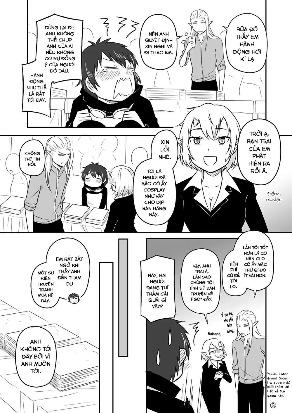 Elf Boyfriend And Boyish Girlfriend - Chương 6 - Trang 3