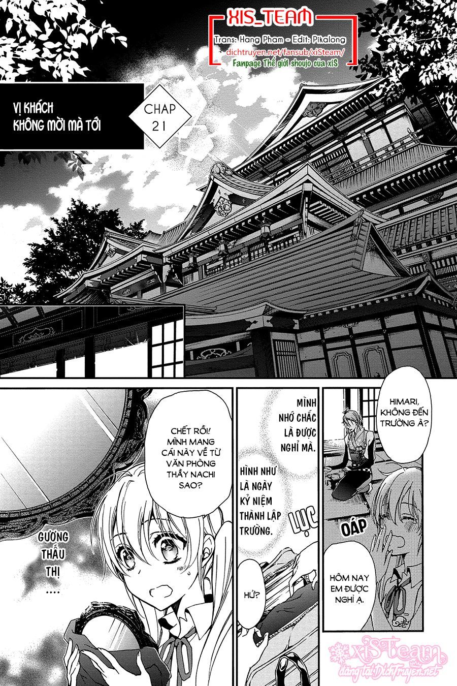 Momochi-San Chi No Ayakashi Ouji - Chương 21 - Trang 1