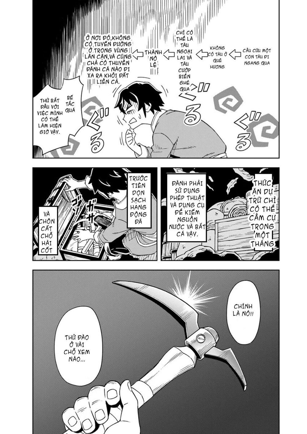 Cuộc Sống Thiên Đường Bắt Đầu Với Vua Hang Động ~ Trở Thành Người Mạnh Nhất Với Kỹ Năng Khai Thác - Chương 1.1 - Trang 15