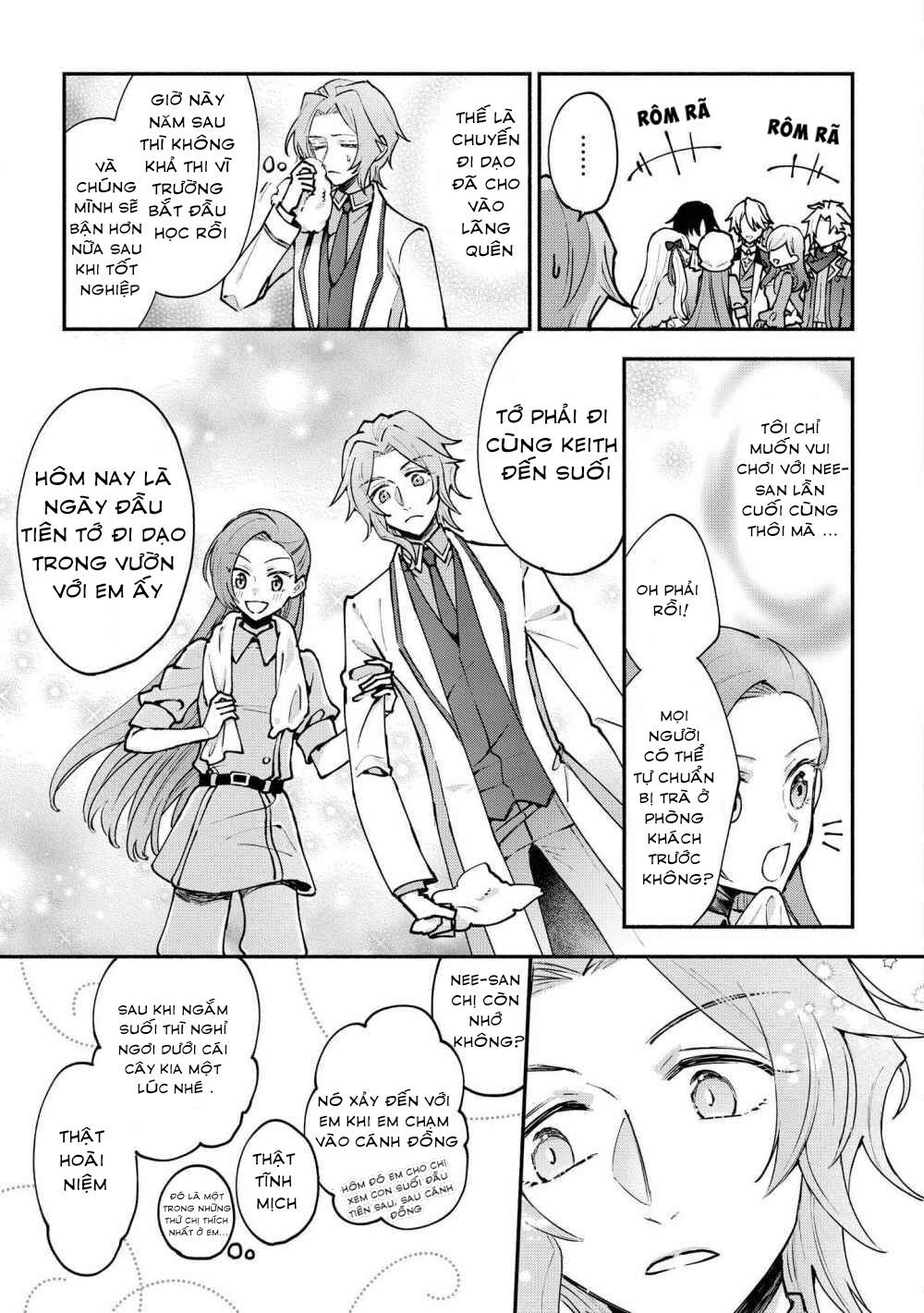 Ngoại Truyện Sau Khi Được Tái Sinh, Tôi Bị Kéo Vào Game Otome Với Vai Trò Nữ Ác Nhân Và Bị Gắn Toàn Flag Đen... - Chương 3 - Trang 7