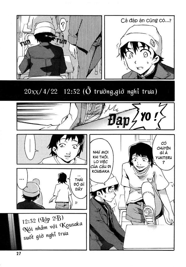 Nhật Ký Tương Lai - Chương 1 - Trang 10