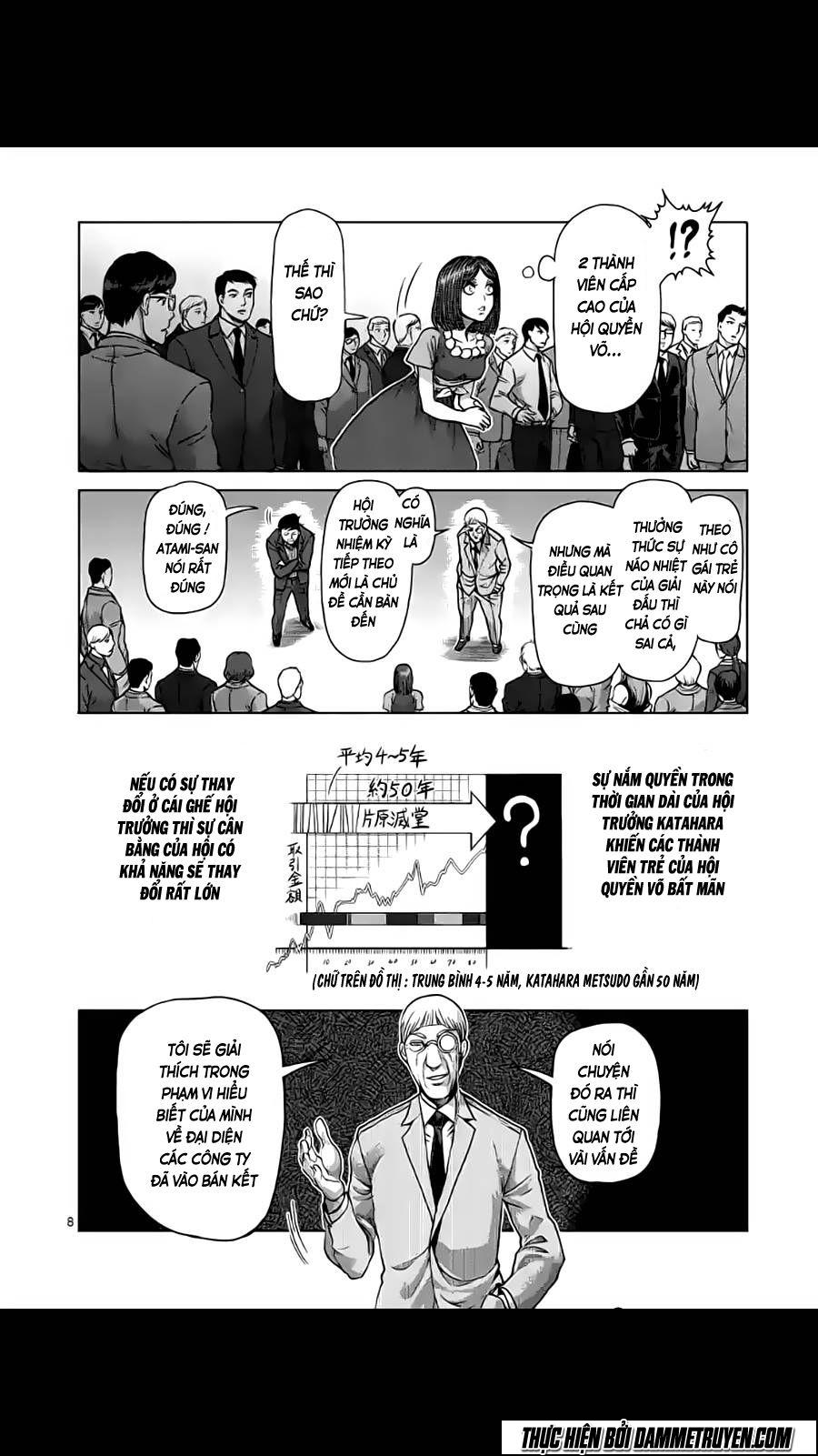 Kengan Ashua - Chương 207 - Trang 8