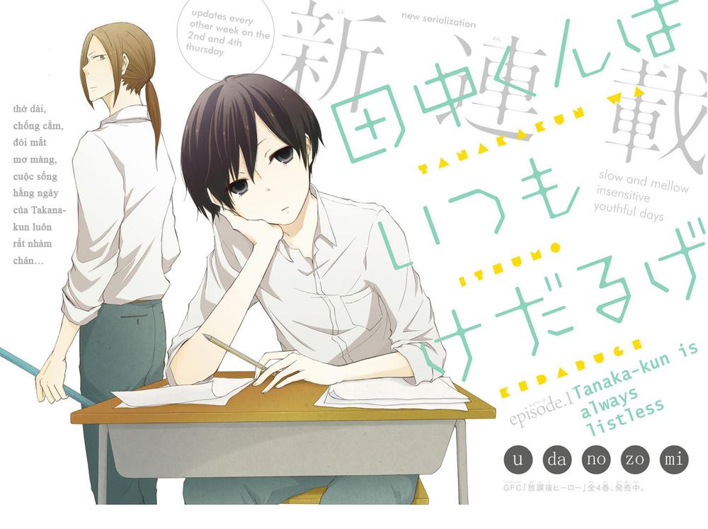 Tanaka-Kun Wa Itsumo Kedaruge - Chương 1 - Trang 3